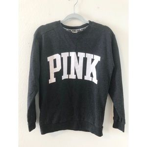 PINK Victoria’s Secret Oversized Crew Neck Sweatshirt Size XS